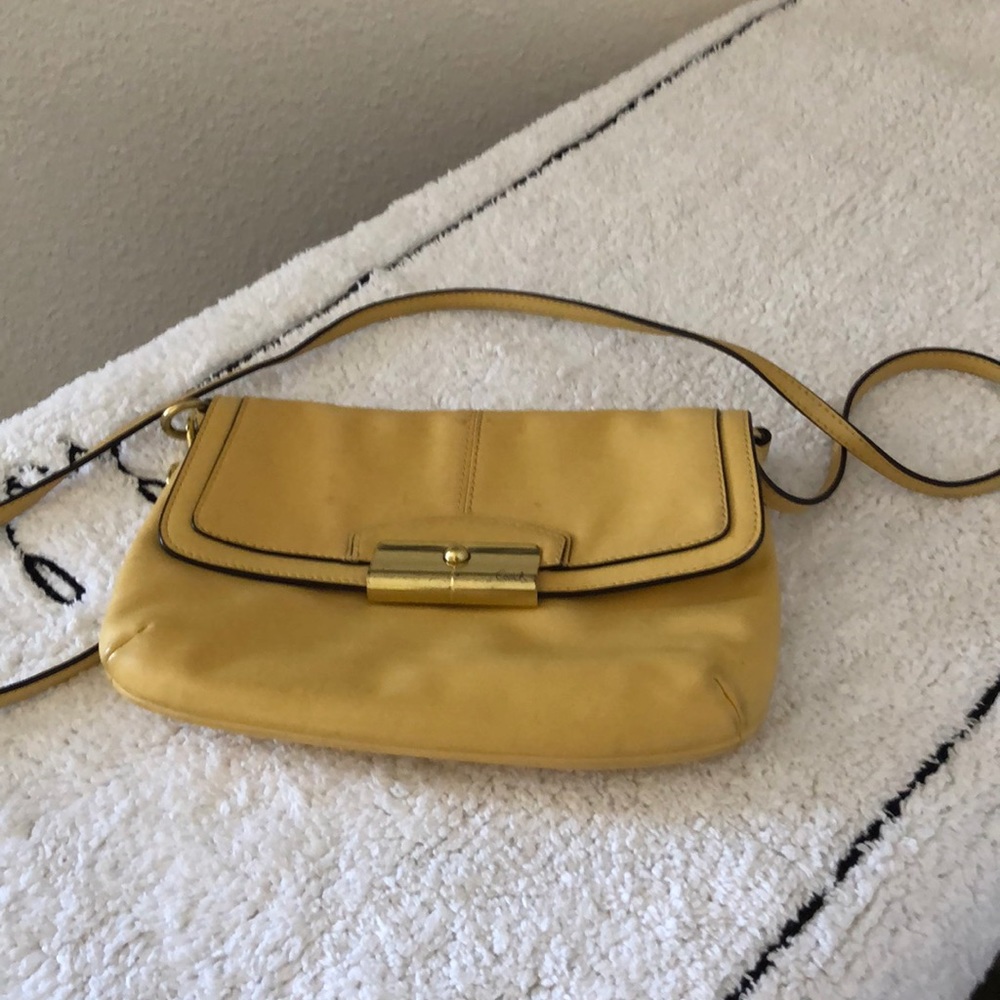 Coach cross body purse